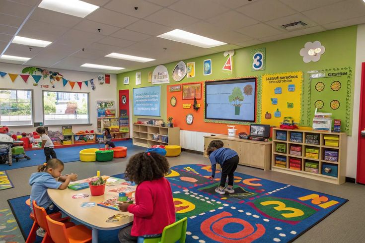 Riverside Campus-bright, playful classrooms for young learners aged 2 to 10